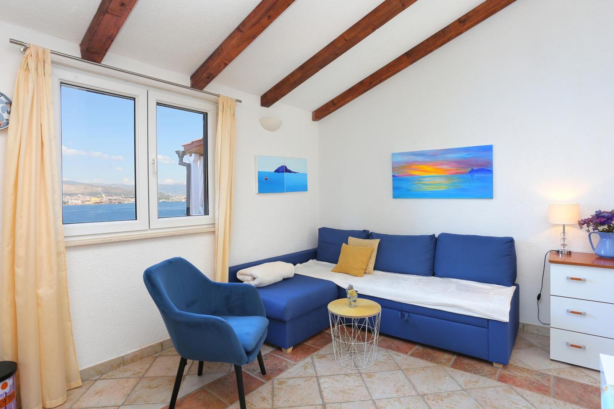 Apartments By The Sea Okrug Donji, Ciovo - 12502 오크루그고른지 객실 사진